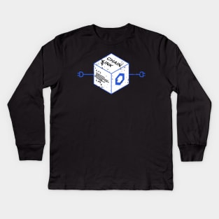 Chainlink Crypto Link Kids Long Sleeve T-Shirt